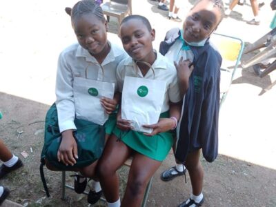 MANCOSA supports KZN high school with donation of sanitary wear packs