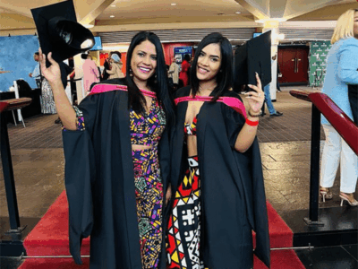 Mother-daughter duo graduate with MANCOSA degrees