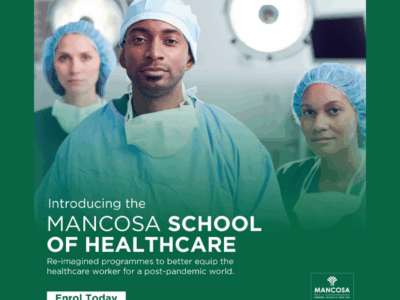 MANCOSA’s Newly Launched School of Healthcare is poised to boost skills required for an increasingly complex health system